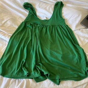 Free People Green Mini Dress NWT